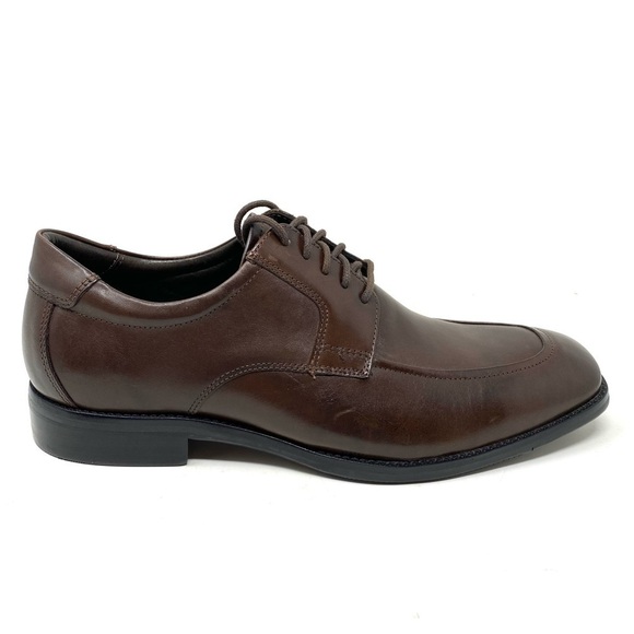 JOHNSTON & MURPHY FELDON MOC TOE Brown Calfskin - Picture 1 of 8